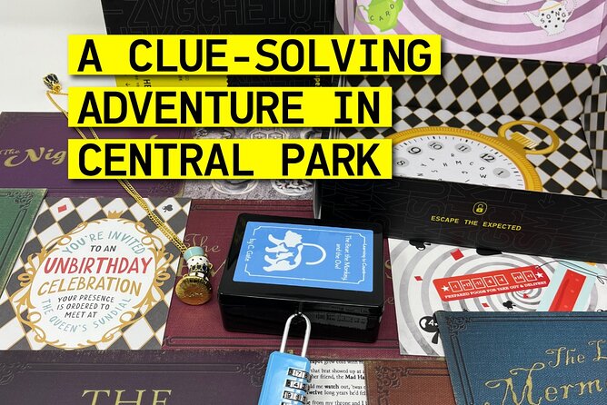 Outdoor Escape Room in New York City - Central Park - Key things I’d circle before booking