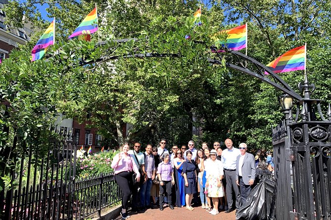 Pride Tours NYC's LGBTQ Historical Walking Tour - Gay Liberation Monument: rights and politics after Stonewall