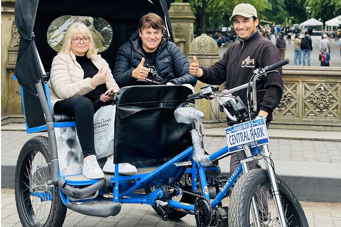 Private 2 Hour Central Park Pedicab Tour with Guide - Key highlights worth caring about
