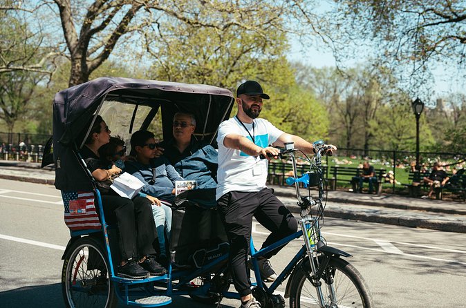 Private Central Park Guided Pedicab Tour - Stop 2: Bow Bridge and Cherry Hill Plaza Views