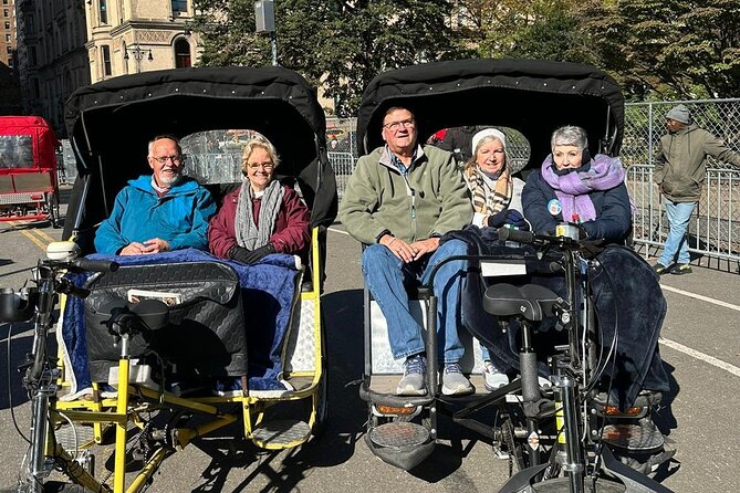 Private Hop on Hop off Central Park Pedicab Tour - The Mall, Literary Walk, and SummerStage Seasons