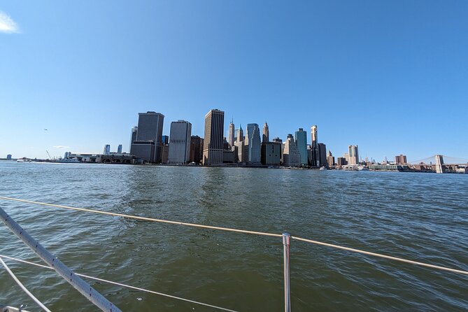 Private Sailing Charter in Brooklyn - Stop 2 and Stop 3: NYC Skyline and One World Trade Center