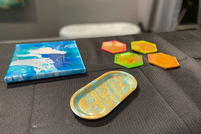 Resin Artwork in a Nolita Artist's Studio - Timing Your Day: How to Fit the 12 PM to 5 PM Window Into NYC