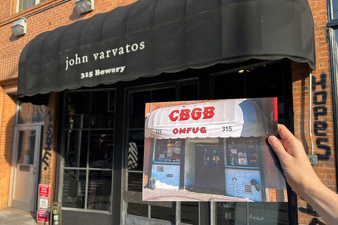 Rock and Roll History and Culture Walking Tour in New York City - East Village Stop #2: The “Punk Is Born Here” Moment at CBGB