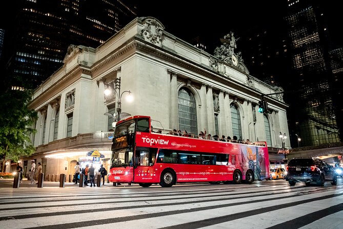 Skyline Night Bus Audio Narrated Tour Experience - Key points before you go