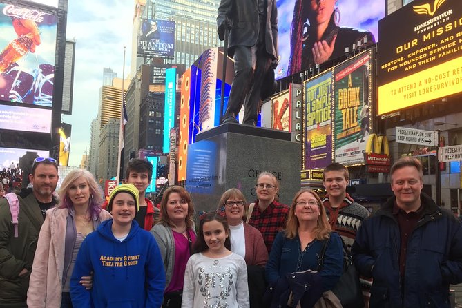 Small-Group Broadway Theater District and Times Square Walking Tour - Small Group Size: Hearing the Guide Instead of Guessing