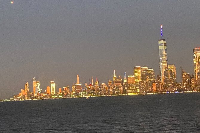 Statue of Liberty Ellis Island Cruise with One World Trade Ticket - Liberty Park and Battery Park: the Freedom Towers sightline moment