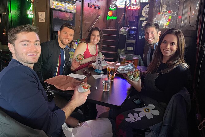 The Beers and Burgers Crawl - Meeting at 400 Lafayette: how the route sets your night up