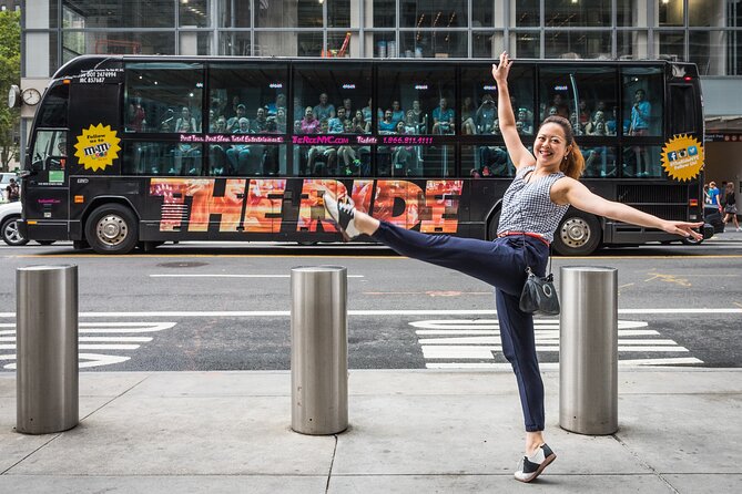 The RIDE Experience Theatrical Bus Tour - Midtown on a schedule: what you pass and why the route works