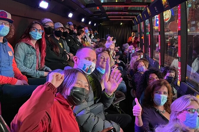 The RIDE Experience Theatrical Bus Tour - Comfort and logistics: short ride, no restroom, and motion-sickness reality check