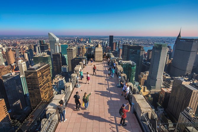 Top of the Rock Observation Deck New York City Ticket - The Beam Experience upgrade: iconic photo angle, 42-inch rule, and photo pricing