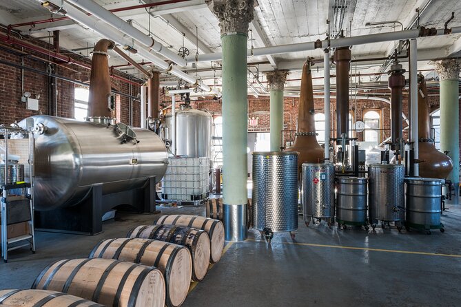 Top Shelf Distillery Tour - The barrel room lesson: angel’s share and oak mellowing