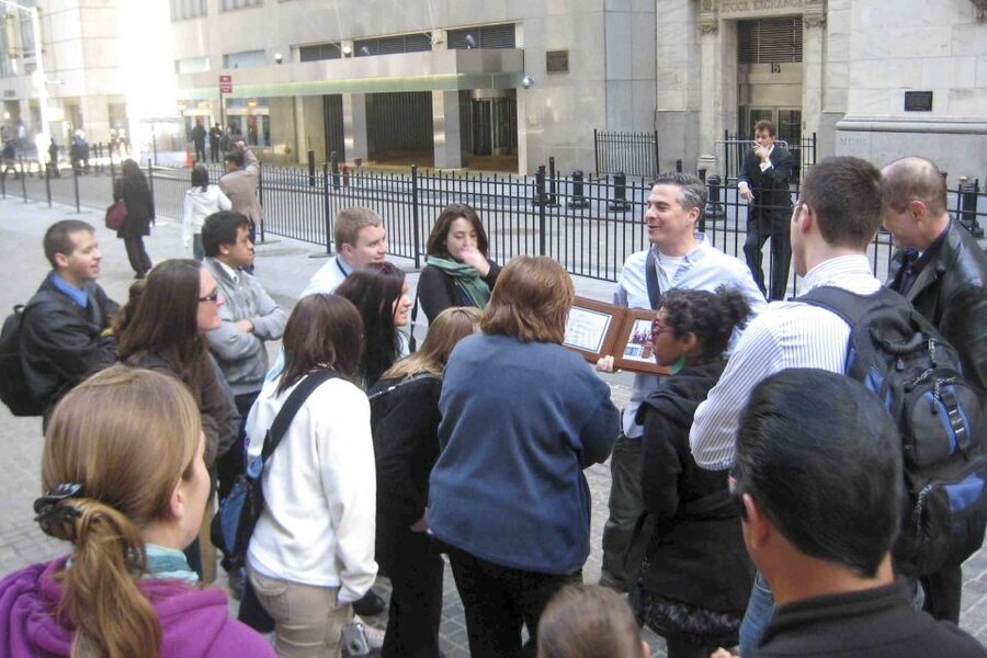 Wall Street Insider Tour with a Finance Professional - Trinity Church and Hamilton’s grave: quiet power underfoot