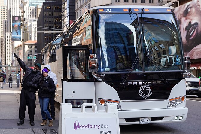 Woodbury Common Premium Outlets Shopping Tour from Midtown - Meeting point in Midtown: where to stand so you don’t miss the bus