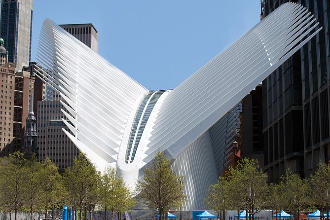 World Trade Center Tour with 911 Museum & Observatory All Access - Winter Garden: the glass pavilion and the Eleven Tears Memorial